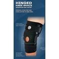 thumbnail image 2 of Pro-Tec Hinged Knee Compression Wraparound Brace with Dual Axis Hinges, Size: X-Large: 19 Inches - 24 Inches, Black, 2 of 5