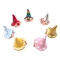 thumbnail image 6 of Baby Gnome “TRIXIE” - A Girl Baby Gnome with tBaby Gnome “TRIXIE” - A Girl Baby Gnome with the Silver Hat and Pink Jeweled Brim for the Fairy Gahe Silver Hat and Pink Jeweled Brim for the Fairy Garden, 6 of 10
