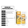 thumbnail image 3 of Outdoor Fabric Protector Spray: Heavy Duty Water-Repellent & UV Resistant for Patio Decor Cushions Upholstery Furniture Umbrellas - Invisible Sun and Water Shield, 3.38 oz, 3 of 7