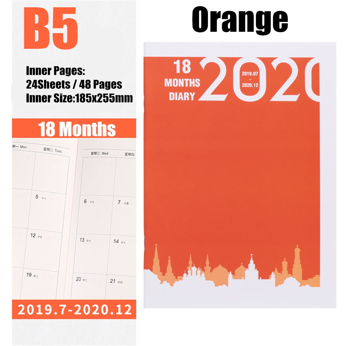 20192020 Weekly Monthly Journal Planner Diary Scheduler Organizer Agenda For Study Business Notebook 20192020 Weekly Monthly Journal Planner Diary Scheduler Organizer Agenda For Study Business Notebook