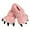 Pink, variant on Fuzzy Bear Feet Slippers Womens & Mens, Funny Indoor House Shoes, Animal Stocking Stuffer, Gift Holiday Christmas Hanukkah