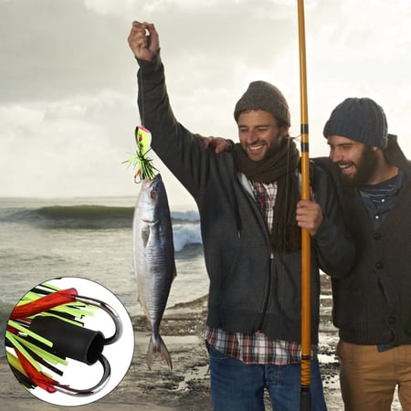 Xirurus Artificial Snakehead Shape Frog Soft Bait Fishing Lure with Hook Topwater Lifelike Freshwater Bass Fishing Accessory Durable Silicone Weedless Design 5.9 inches / 15 cm