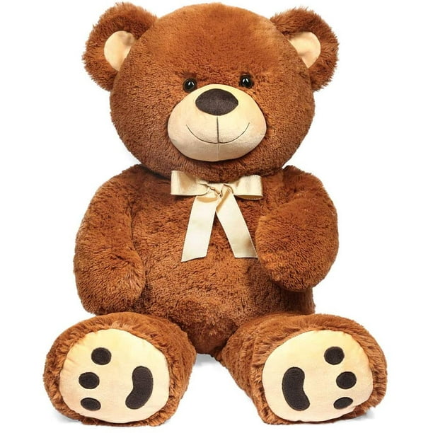 LotFancy 3Foot Big Teddy Bear Stuffed Animals Plush, Soft Cuddly