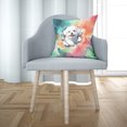 thumbnail image 3 of Funny Watercolor Adorable Bichon Frise Peeking Through Torn Paper Effect Pillow Cushion Double Sided Bichons Dog Lovers Gifts Idea Throw Pillow - 00026, 3 of 4