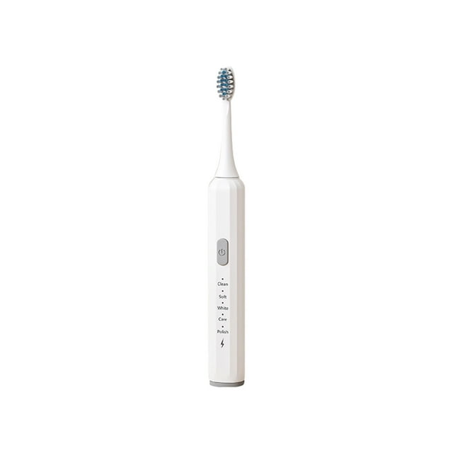 Kitchen Tools Toothbrush Set Equipped with 3 Brush Heads 5 Modes Built-In-Minute Timer Can Be Used 60 Days