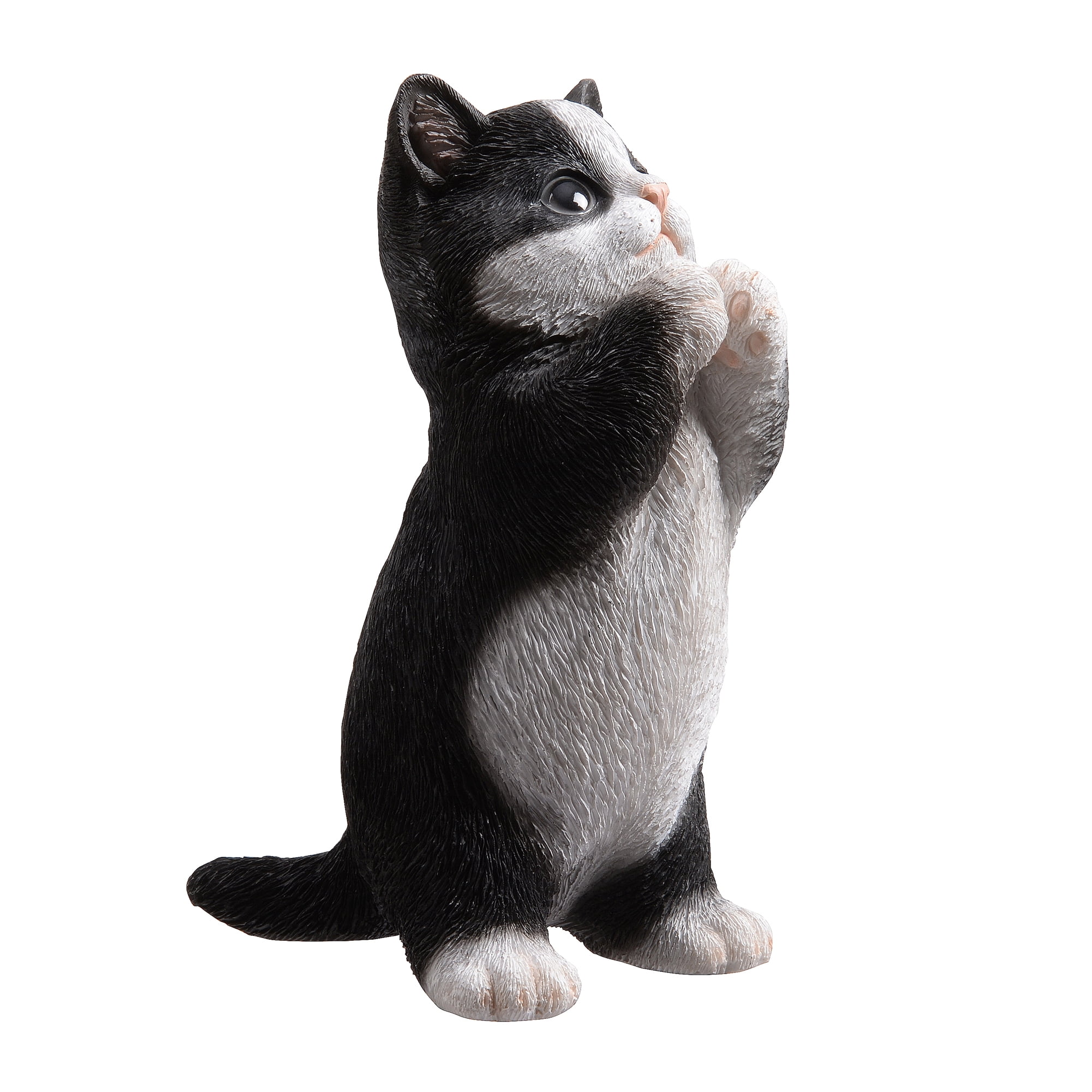 7" H Cow Cat Kitten Statue Praying