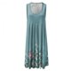 thumbnail image 4 of Moda Mujer Vestidos Verano Impresión Casual Sin mangas Vacaciones Playa Mini vestido Fridja hjkh2907, 4 of 4