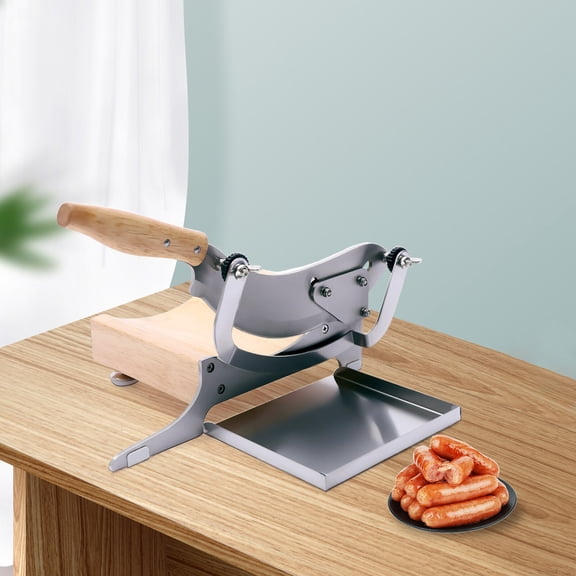 Manual Meat Slicer Ginseng Slicing Machine Cutter Chinese Medicine Cutting Tool for Kitchens, Restaurants