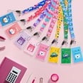 thumbnail image 6 of 8-Pack Cute Lanyards with Safety Breakaway, Waterproof Badge Holders, Metal Hook & Plastic Clip, Durable Neck Straps for Preschool & Elementary School Students, 6 of 6