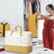 thumbnail image 1 of Almacenamiento de ropa con compartimentos, bolsa de almacenamiento de ropa grande, organizador de armario, bolsa de clasificación de ropa, alta capacidad, bolsillo exterior, fácil de, 1 of 9