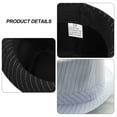 thumbnail image 3 of Sombrero de verano retro a rayas para hombre y mujer, con circunferencia de 56-58 cm, para exteriores, protector solar, estilo jazz, 3 of 5