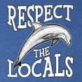 thumbnail image 6 of Wild Bobby Respect The Locals Save Our Oceans Dolphin Animal Lover Women Tri-Blend Racerback Tank Top, Vintage Royal, Small, 6 of 6