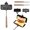 black and silver, variant on Double-Sided Nonstick Sandwich Maker, Flip Grill Pan for Breakfast, Pancakes, Omelets, Frittatas, Toast (Silver, 30.5*14.2*4.2cm)