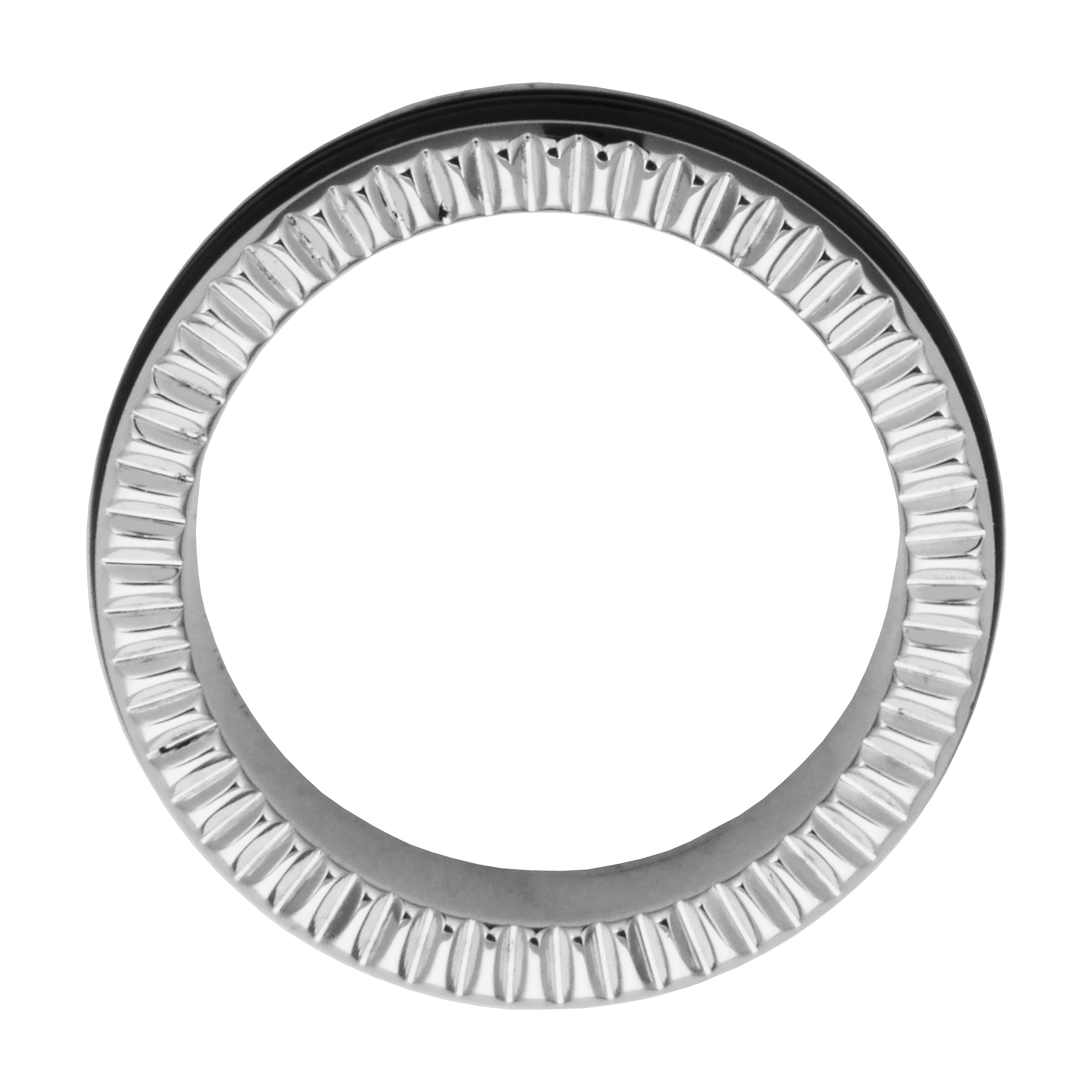 Forever Facets Grooved Black Sapphire Tungsten Diamond Comfort Fit Wedding Band, Male, Size 9