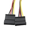 thumbnail image 2 of NARABB New 4Pin IDE Molex to 2 Serial Y Splitter Hard Drive Power Supply Cable, 2 of 4