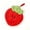 @003-Red, variant on YiJuHui Fruit Hand Towel Set, Cute Funny Coral Fleece Absorbent Kitchen Towel, Fast Drying Decor Wall Hanging Hand Towels for Bathroom, Funny Smiley Face Produce Dish Towels