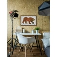 thumbnail image 6 of Marmont Hill Brown Bear By Eric Carle Framed Wall Art, 12.00" x 1.50", 6 of 6