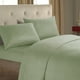 thumbnail image 1 of Juegos de cubrecama y cubrecama Juego de sábanas ajustables de cuatro piezas Sábana para cama Textil para el hogar Sábana de poliéster de imitación de satén de color sólido, 1 of 6