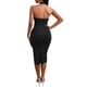 thumbnail image 4 of Mono de color sólido para mujer, falda corta, sexy, sin hombros, cintura, vestido sin mangas Fridja  hjkh3080, 4 of 9