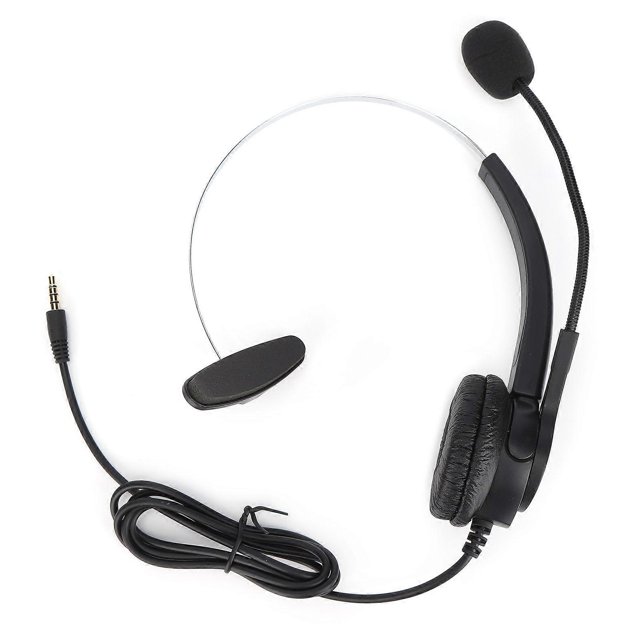 Telephone Headset Business Office Call Center Corded Headset for Landline/desktop Phones