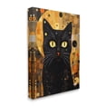 thumbnail image 4 of Stupell Industries Black Cat with Modern Pattern Animals & Insects Painting Gallery Wrapped Canvas Art Print Wall Art, 16 x 20, 4 of 8
