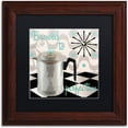 thumbnail image 1 of Trademark Fine Art "Fifties Kitchen V" Canvas Art by Color Bakery Black Matte, Wood Frame, 1 of 4