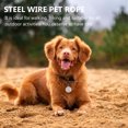 thumbnail image 3 of UPOUART 1Pc Steel Wire Pet Rope for Preventing Biting and Traction in Black for Dogs, 3 of 6