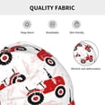 thumbnail image 5 of Naloa Red Wheeled Tractors Beanie for Men Women Knitted Unisex Winter Hat Beanies Cap Knit Cuffed Beanies Hats, 5 of 7