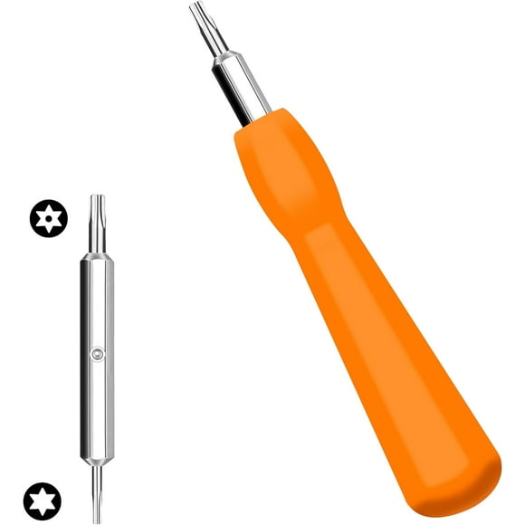 Doorbell Screwdriver Replacement, Double Head Screwdriver T6 T15 Torx for Doorbell Replacement Drill Bits for All Doorbells Including Video Doorbell, Video Doorbell 2, Pro and Elite