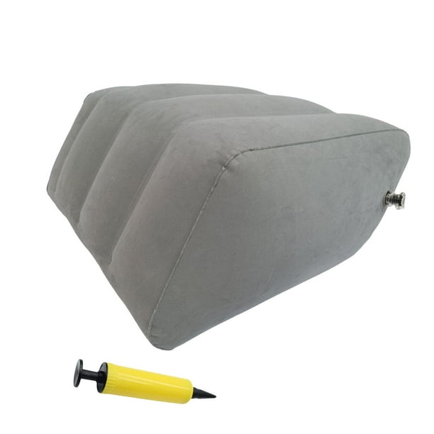 Knee wedge outlet pillow