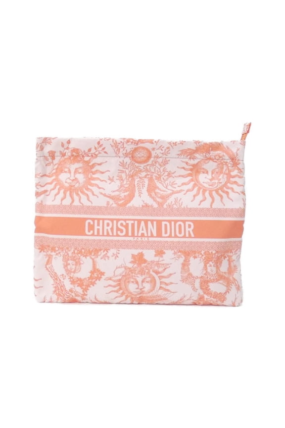 Pre-Owned Christian Dior DIORIVIERA Travel Zip Handbag Pouch S5440ONJA