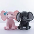 thumbnail image 3 of ZAXARRA Jouets en Peluche pour Enfants Éléphant Multicolore, 3 of 6