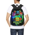 thumbnail image 6 of Geometry Game Dash Backpack,3d Print Laptop Backpack Lightweight Casual Daypack Bookbag Multi-Function Travel Backpack 16.5 In, 6 of 7
