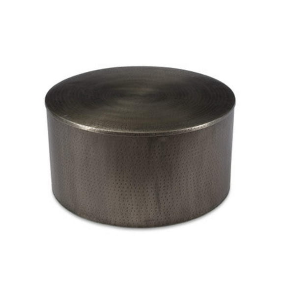 Drum Alevi silver Iron Coffee Table