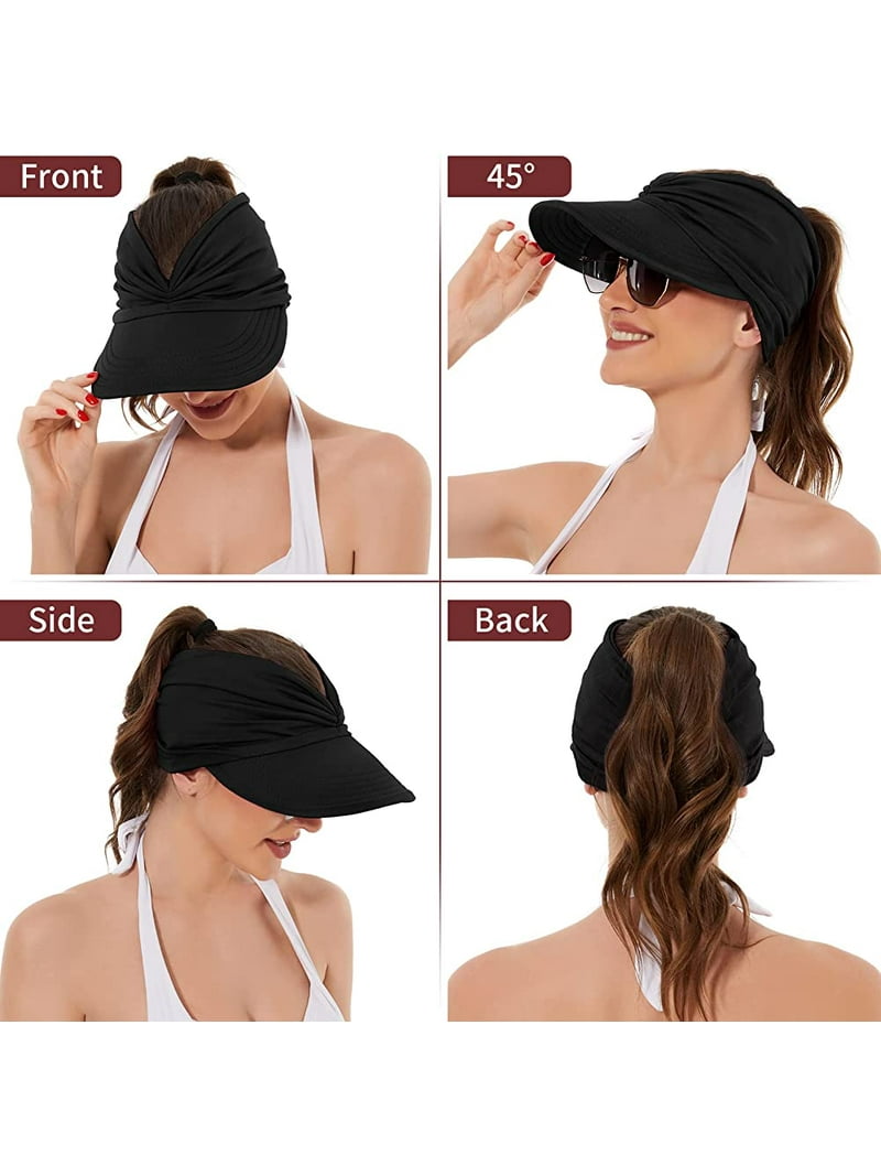 Dalrosia Wo mens Sun Visor Hat Wide Brim Summer UPF 50+ UV  display picture 1