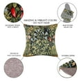 thumbnail image 6 of STPgoods Forest Flowers William Morris Tapestry Throw Pillow with Insert 18x18" (45x45 cm) Decorative Couch and Sofa Cushion for Living Room Bedroom Square Pillowcase, Green, 6 of 10
