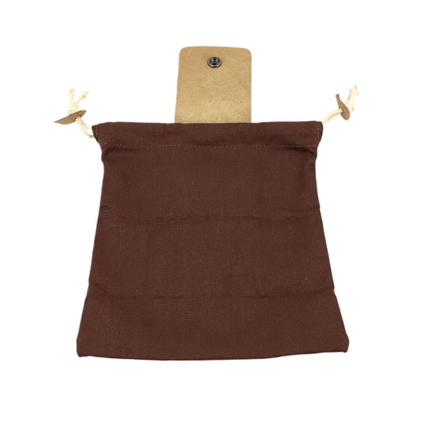 Forraje De Lona Bolsa De Recolección De Frutas Plegable Con Cubierta De Cuero Bolsa De Almacenamiento Con Cordón Para Acampar Al Aire Libre Vogacara HA042948-03