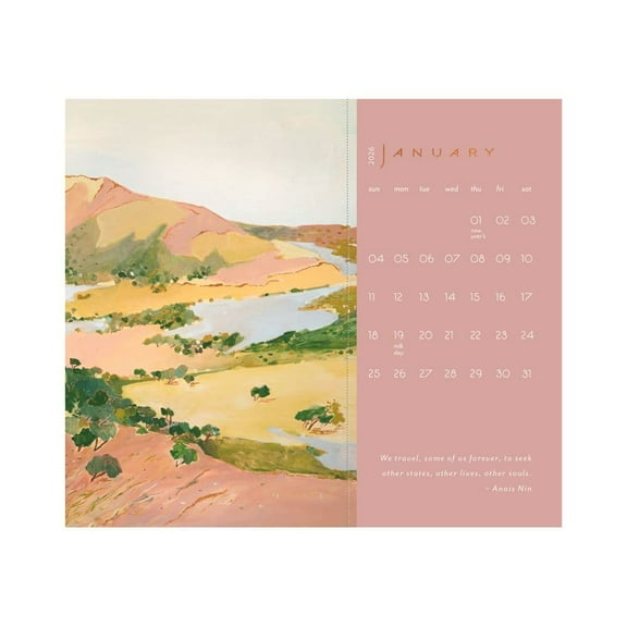 Legacy Publishing Group, Heaven On Earth Postcard 2026 Calendar, 7'' X 6'', 12-Month Calendar with Perfect Binding