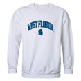 thumbnail image 1 of W Republic 541-402-WHT-04 Université de West Florida Chandail en Molleton Col Rond pour Hommes , Blanc - Extra Grand, 1 of 1