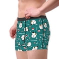 thumbnail image 2 of Disketp Love Dog Men's Boxer Briefs,Soft and Breathable Cotton Underwear with ComfortFlex Waistband, 2 of 7