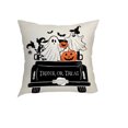 thumbnail image 2 of LSLJS Halloween Pillowcase Pillowcase Detachable Pillowcase Pumpkin Ghost Pillowcase Decorative Cushion Cover Halloween Decorations Halloween Party Supplies, 2 of 6