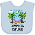thumbnail image 3 of Inktastic Summer Vacatoion in the Dominican Republic Boys or Girls Baby Bib, 3 of 4