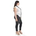thumbnail image 2 of Blusa con detalle de encanje Roman Fashion /Tallas Extras, 8004 (Blanco) blanco 42, 2 of 6