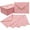 Pink, variant on 50 PCS A7 Green Invitation Envelopes, 5 x 7 inch V-Flap Quick Seal Envelopes with Gold Border for Weddings, Birthdays, Graduations & Greeting Cards