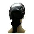 thumbnail image 3 of Headwrap Cotton w/ Leather Like Du-Rag Doo Rag Pirate Skulls, 3 of 3