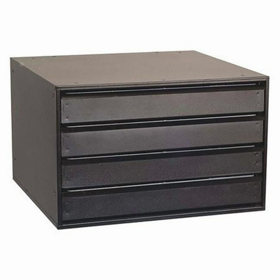 Craftline Modular Large Capacity 4 Drawer Cabinet  Black