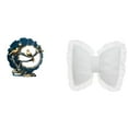 thumbnail image 1 of figurita de chuchería,Estatuilla artesanal escultura estatua de amor,Cojín con lazo bonito,Almohada con forma de lazo,bonito cojín decorativo con lazo,Funda de almohada con lazo suave y, 1 of 8
