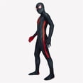 thumbnail image 4 of Disfraz de Halloween de Miles Morales a través del Spiderverse, disfraz de SpiderSuit Zentai, monos de fiesta para hombres, adultos y niños, 4 of 5