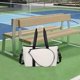 thumbnail image 1 of Bolsas de tenis bolso de raqueta de tenis, mujeres hombres, bolso deportivo, liviano con correas de hombro extraíbles al aire libre, 1 of 8