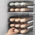 thumbnail image 3 of Sywqhk Caja de almacenamiento de huevos para el hogar, cajón, soporte para bandeja de huevos para refrigerador fresco (B) Sywqhk Para estrenar, 3 of 8